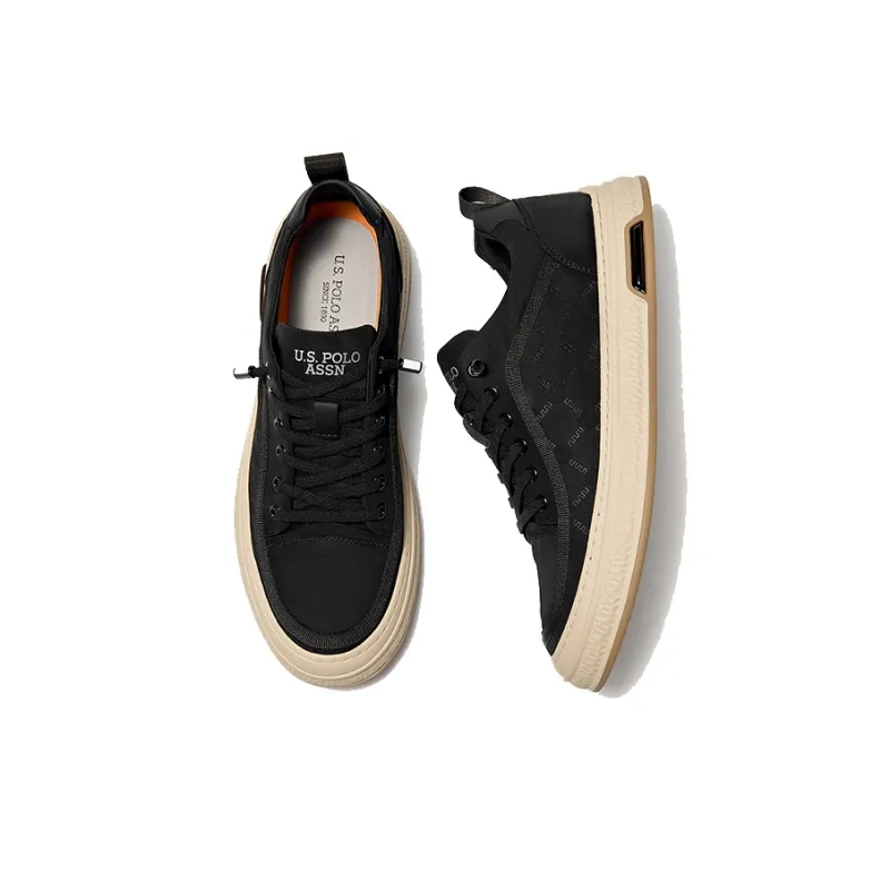 U.S. POLO ASSN. Lightweight Breathable Height Increasing Low Top Skateboard Shoes Men's-10