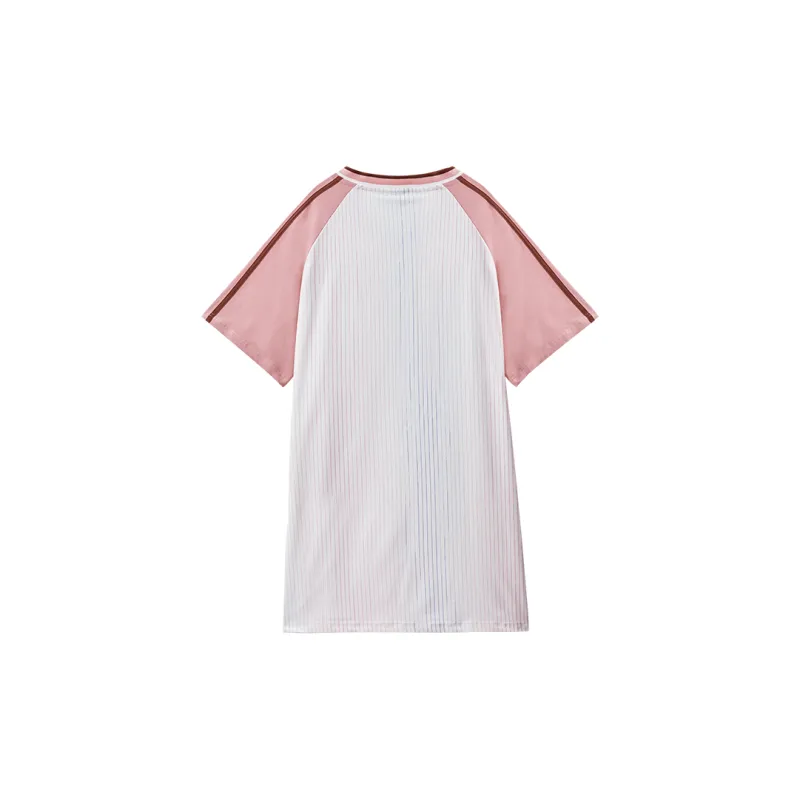 B.Duck Short Sleeved Dresses Women's Light Pink-1