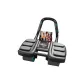 Black-4-Wheel 6-Arm Rest Style