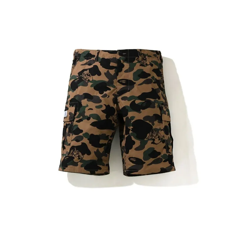 A BATHING APE Ursus Military Shorts-4