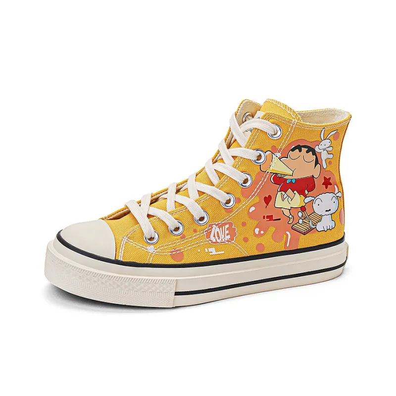 Crayon Shinchan High Top Canvas Shoes Unisex-17