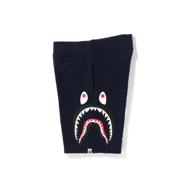 Bape Abc Camo Side Shark Sweat Shorts-3