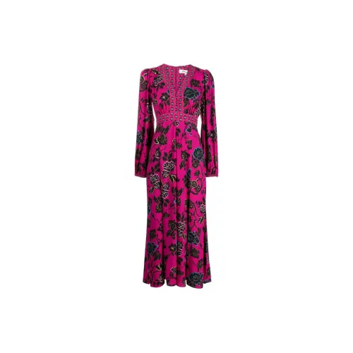 DVF Diane von Furstenberg Anjiali Floral-print Maxi Dress