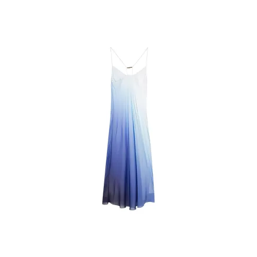 Patrizia Pepe Ombré-effect Chiffon Midi Dress