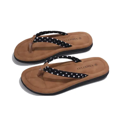 XMISTUO Abrasion-Resistant Slip-Resistant Flip Flops Women's