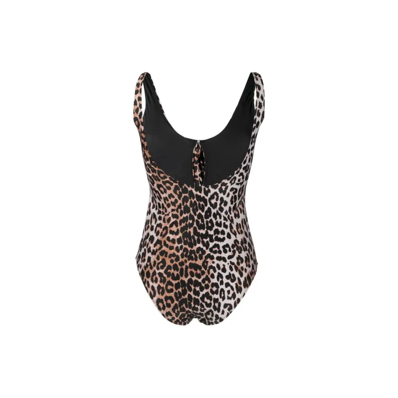GANNI One-Piece Swimsuits Women's Brown-1