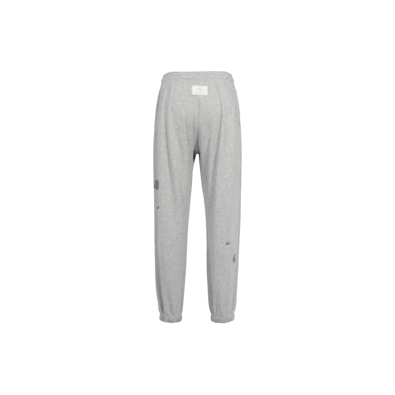 Nike Knitted Sports Pants Women's Gray-2