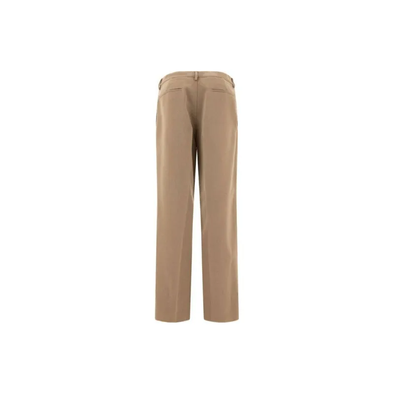 JIL SANDER High Waist Straight Leg Pants-1