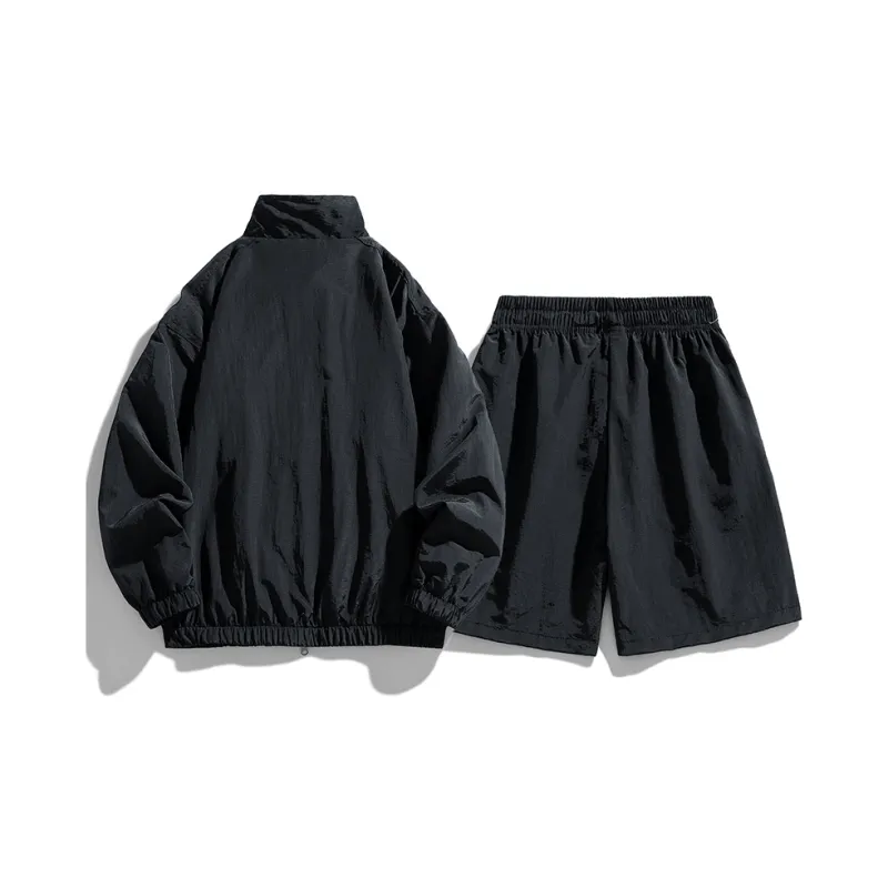 GOOSELIAR Coat, Shorts, Pants Three Piece Set Unisex-48