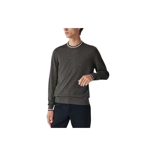 HERMES Knitwear Men Medium Gray