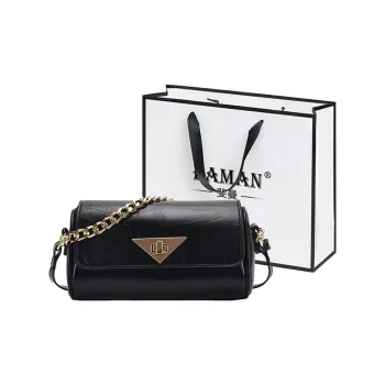FAMAN PU Pillow Bag Shoulder Bag Regular Women's White/Black/Brown