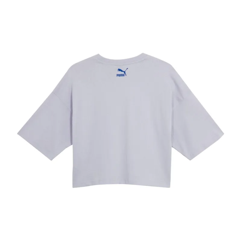 PUMA T Shirts Women's Light Purple-1