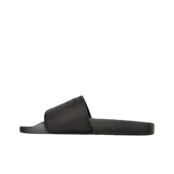 GUCCI Logo Slide Black Rubber Women's