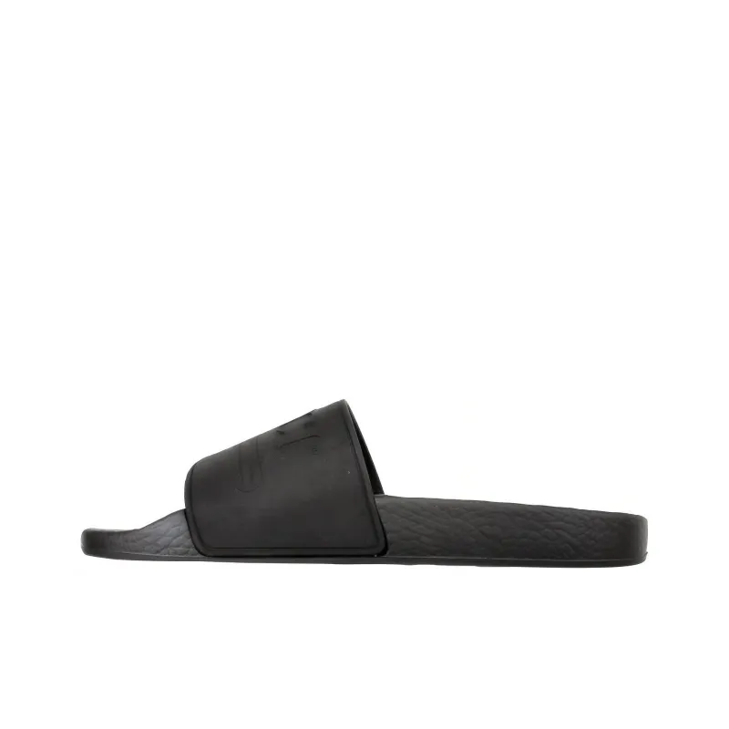 GUCCI Women's Logo Rubber Slide 'Black' Women's-0