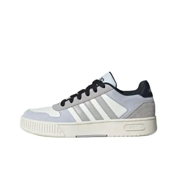 Adidas Neo D PAD Anti Slip Wear Resistant Low Top Skateboard Shoes Unisex White Gray Blue