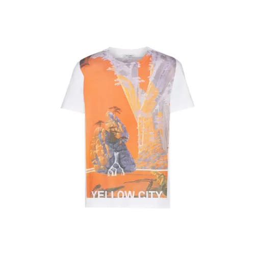 Valentino T-Shirts Men Orange