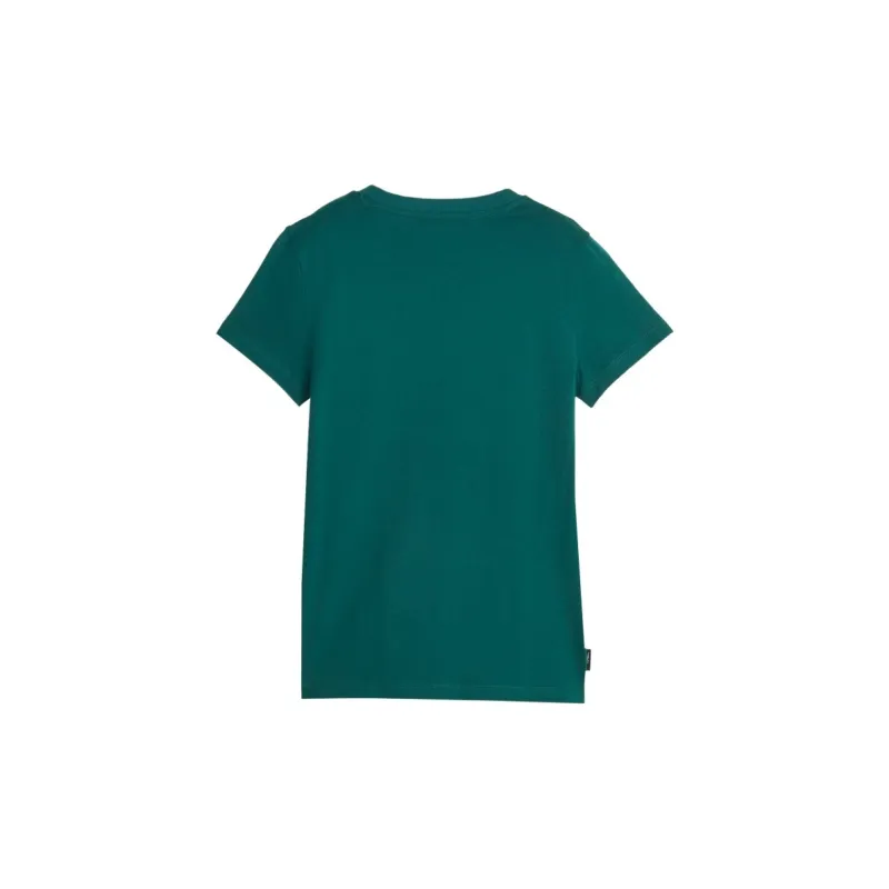 PUMA T Shirts Women's Christmas Green-1