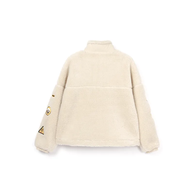 LINING Velvet Jackets Women's Sand Gravel Gray-1
