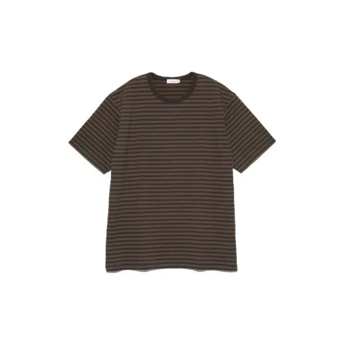 Nanamica T-Shirts Unisex Brown X Charcoal