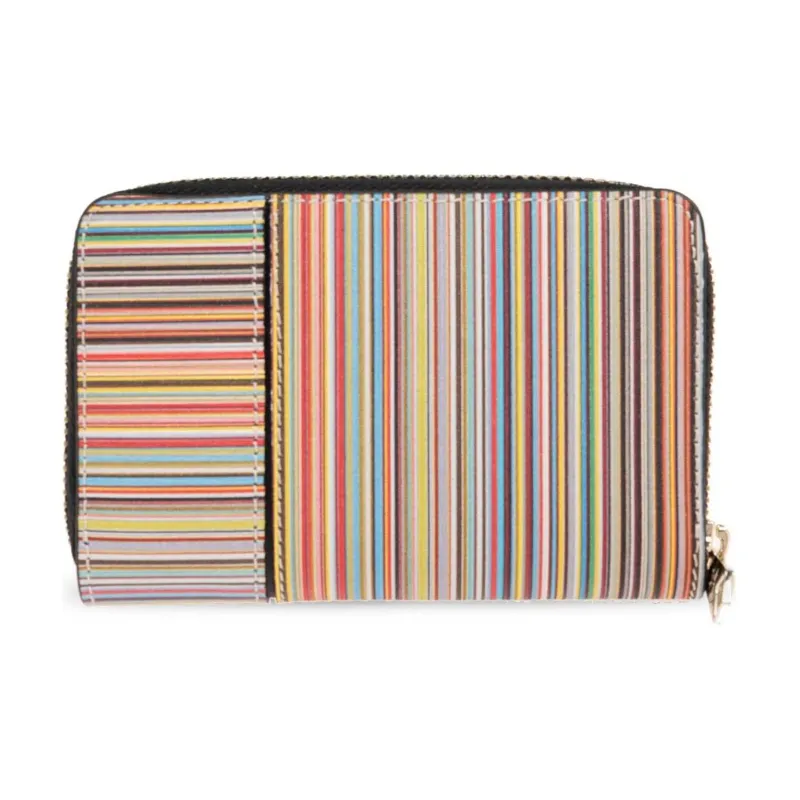 Paul Smith Signature Stripe Small Zip Around Purse-2