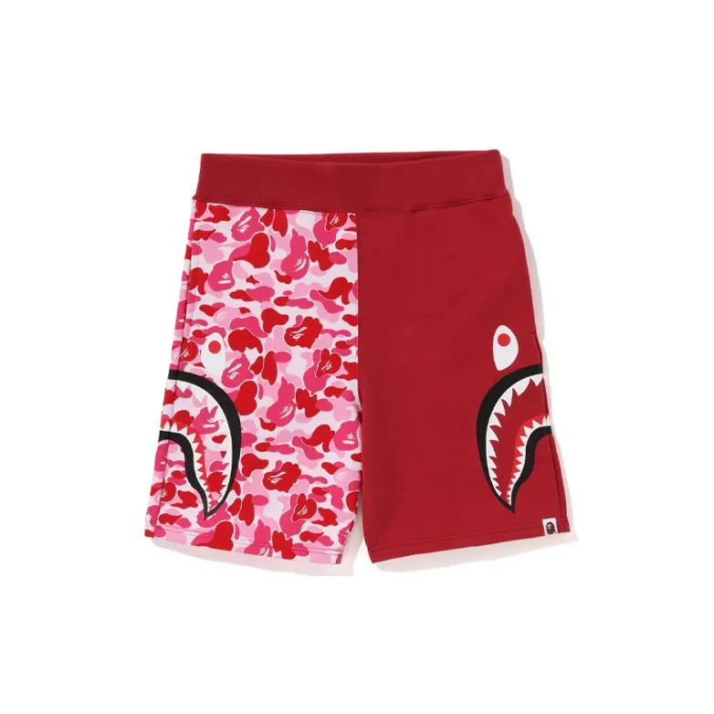 A BATHING APE Abc Camo Side Shark Sweat Shorts - Cheap Rcj Jordan  