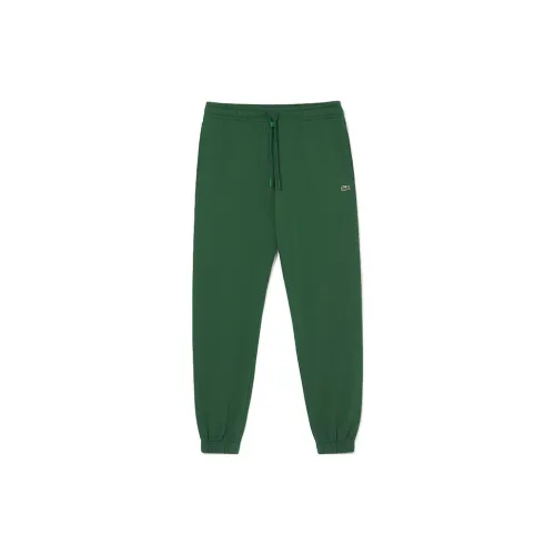 LACOSTE Knitted Sweatpants Men Green