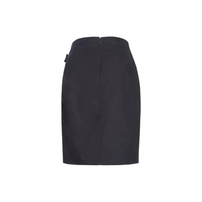 PINKO Love Birds Satin Midi Skirt-1