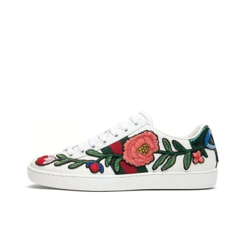 GUCCI Ace Embroidered Floral Women's