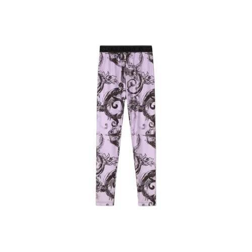 VERSACE JEANS Leggings Women's Purple