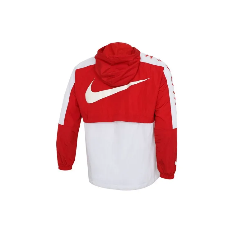Nike Sportswear SWSH JKT Jacket WVN University Red-1