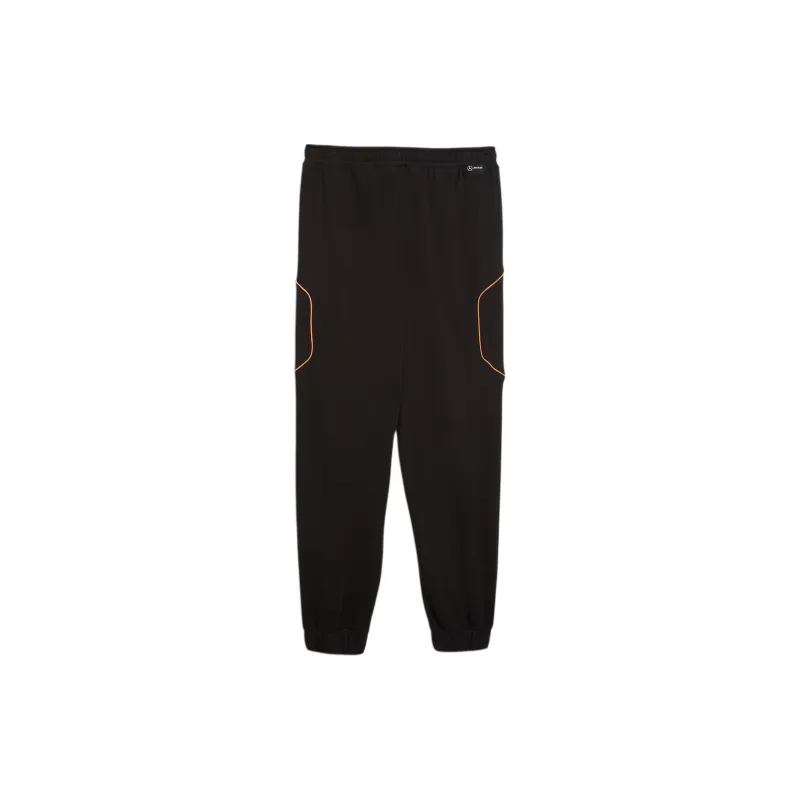 PUMA Mercedes Amg SS24 Knitted Sweatpants Men's Black Brown-1
