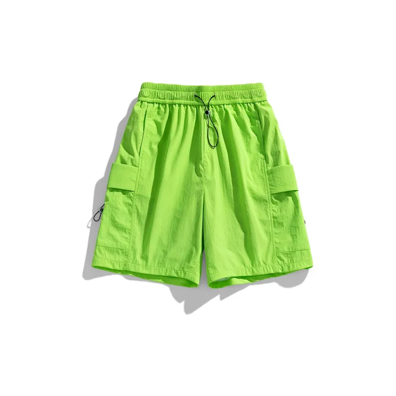 PAINT STAIN Cargo Shorts Unisex Black-40