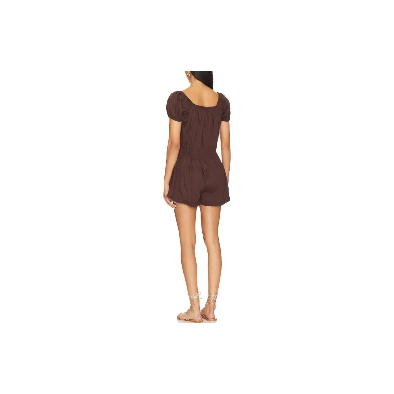 FREE PEOPLE Jumpsuit Women's Brown-1