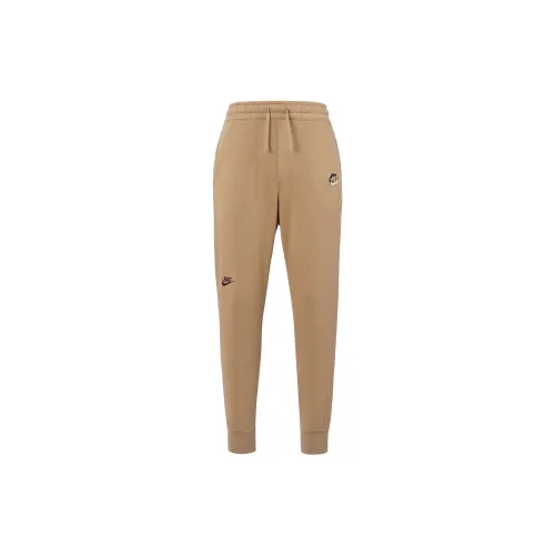 Nike Knitted Sweatpants Men Khaki