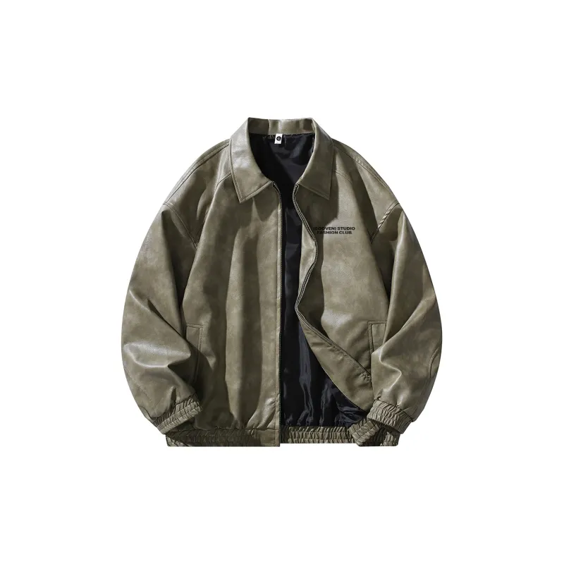 EOOVEN Leather Jackets Unisex-6