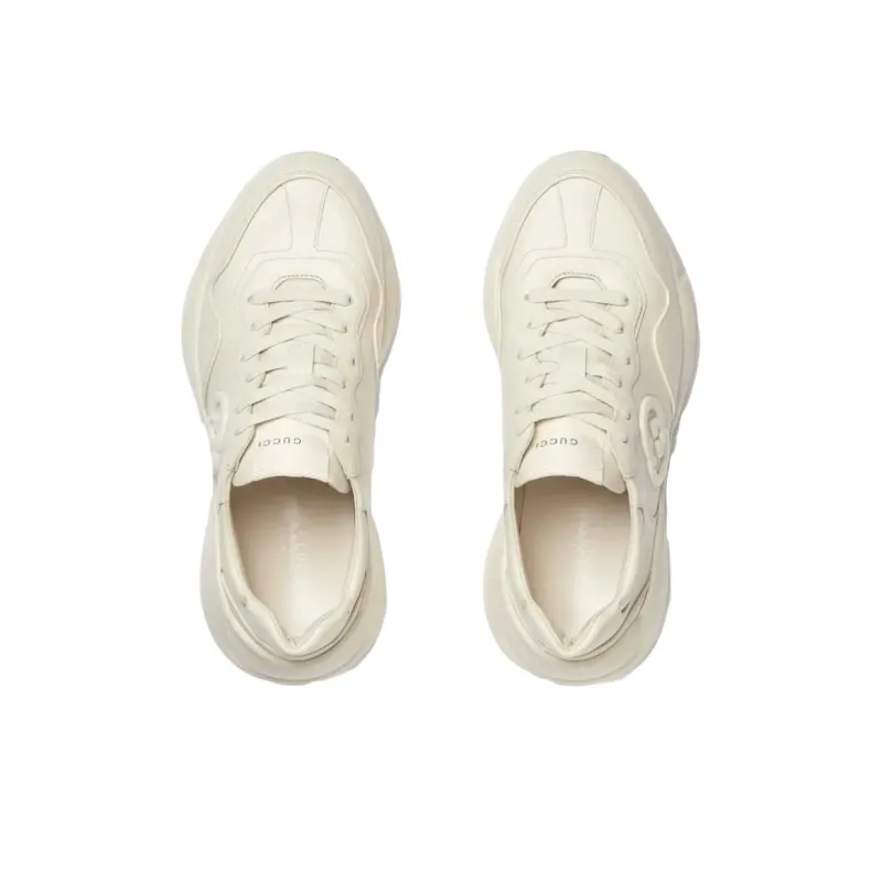 GUCCI Rhyton Low-Top Casual Shoes Women's White-3