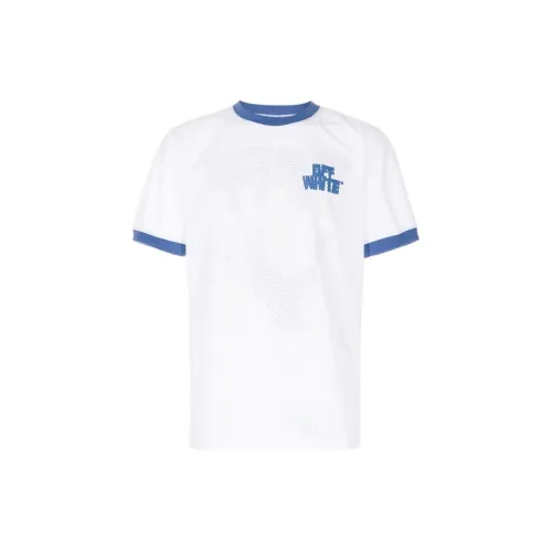 OFF-WHITE Hand Offf Blue Trim Jersey 