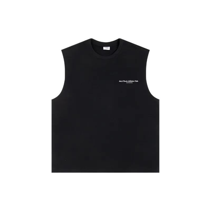 Atry Alphabet Slogan Series Tank Tops Unisex-1