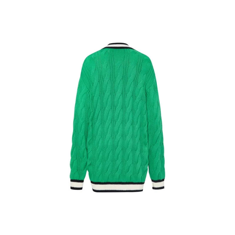 MO&CO Sweaters Women's Lime Green-1