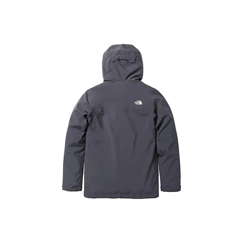 THE NORTH FACE City Outdoor Collection Waterproof And Windproof To Keep Warm Windbreaker Jacket Women's Gray-1