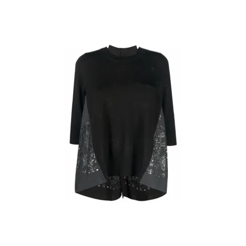 Sacai Sweaters Women's Black