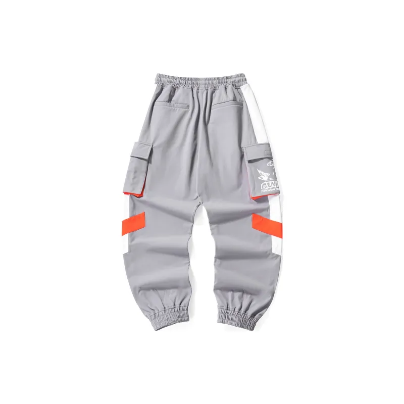 GENANX Thickened Casual Pants Unisex Gray-2