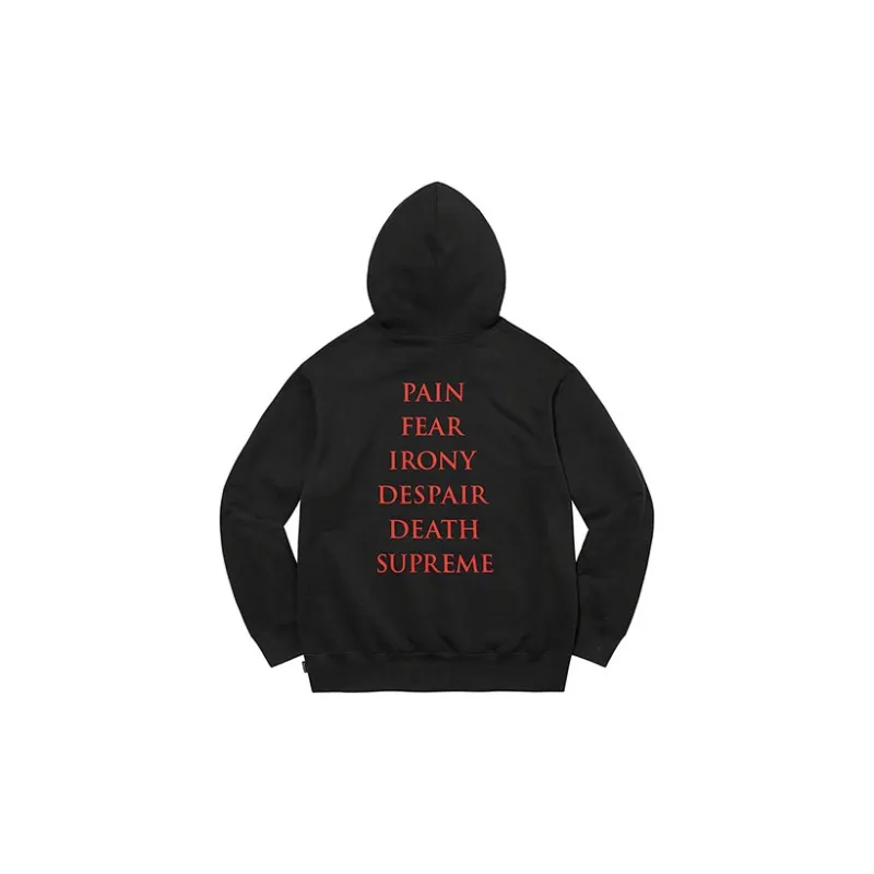 Supreme X The Crow Hooded Sweatshirt-1