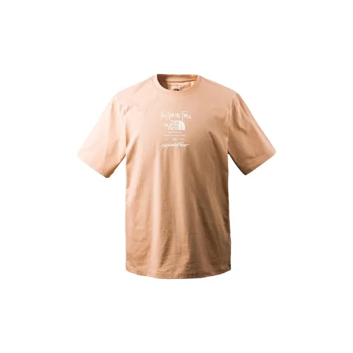 THE NORTH FACE Summer Outdoor Exploration T-Shirts Unisex Pink