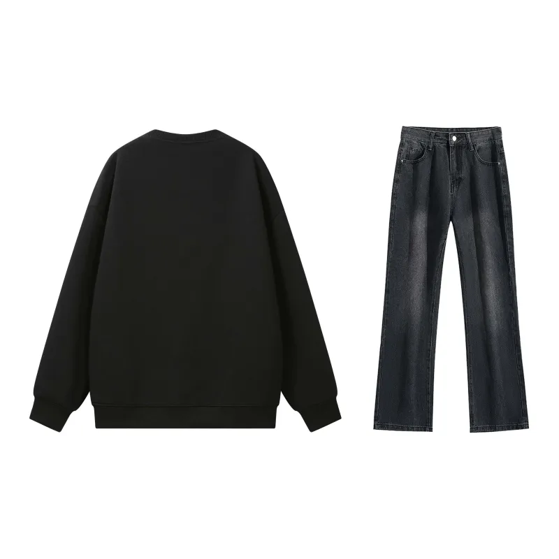 SUNSETMONENT Sweatshirt Set Unisex-1