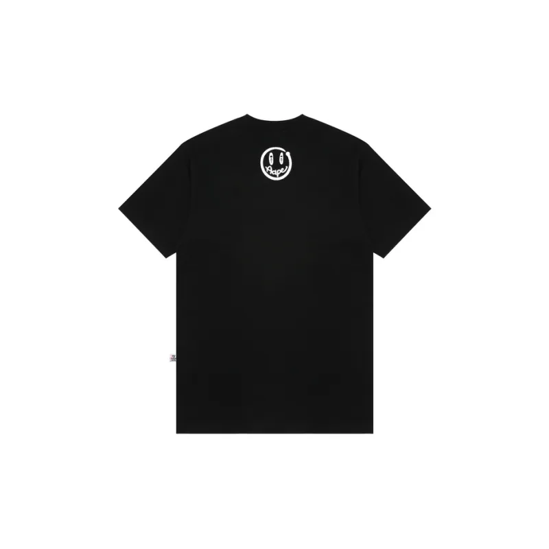 Aape By *A Bathing APE® Logo print Cotton jersey T shirt-1