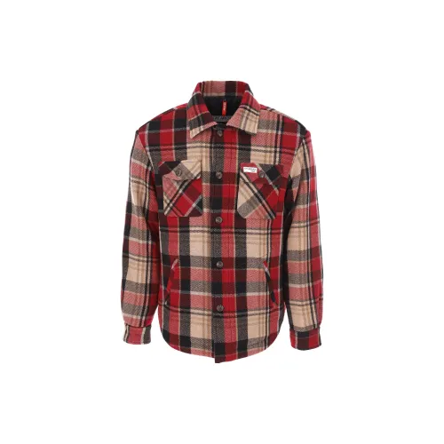 FAY Shirts Men Red