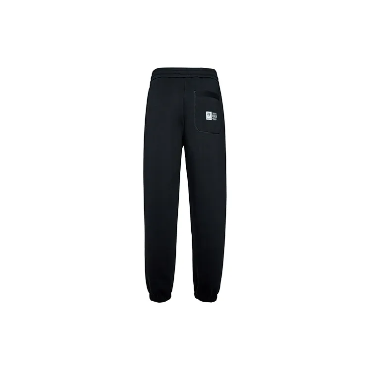 JACK&JONES Knitted Sweatpants Men Black-1