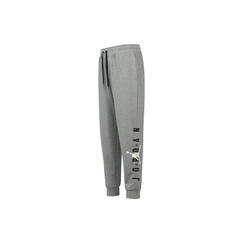 Jordan Knitted Sweatpants Men Gray-1