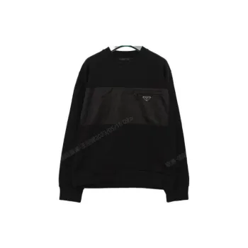 PRADA Sweatshirts Men Black